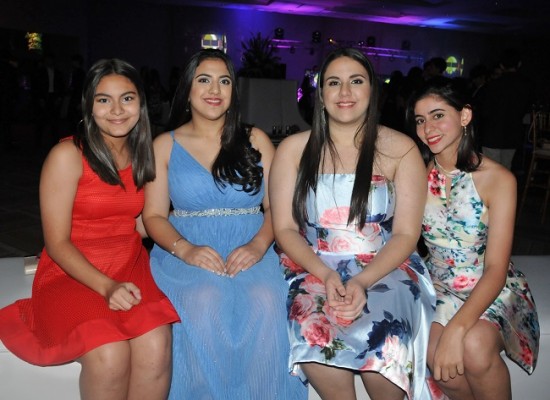 Pilar Bueso, Nuhed Handal, Catherine Handal y Estela Andonie