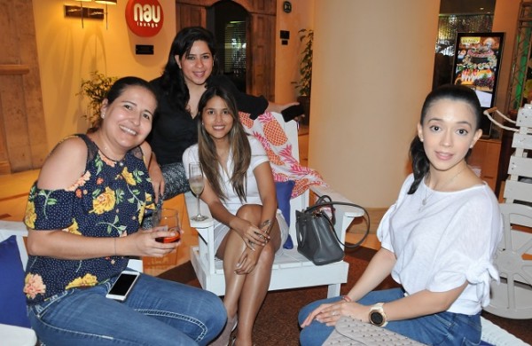 Viviana Da´costa, Nancy Tejada, Alejandra Banegas y Nancy García