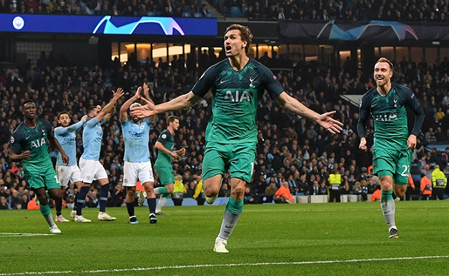 Tottenham logró un pase de locura a semifinales de Champions League