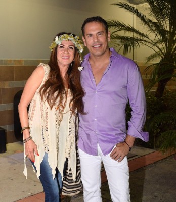 Carmen Chahín con Dany Jalaca