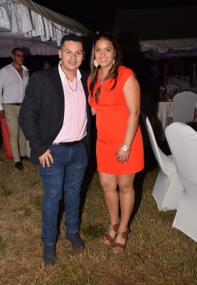 Danilo Alvarado y Cindy Martínez