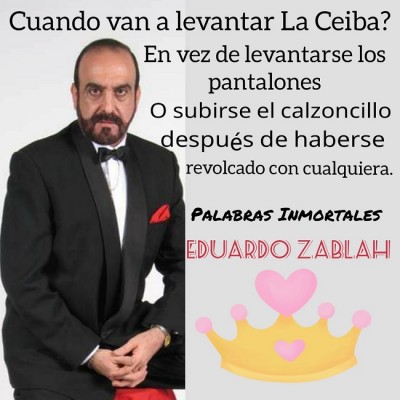 El controversial "Gallo Zablah" y su show