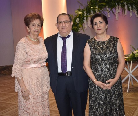 Georgette Sikaffy, Karim Sikaffy e Ibtisam de Sikaffy