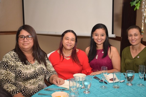 Ingrid Toledo, Lilian Lanza, Yamahira Núñez y Lidia Ferrera