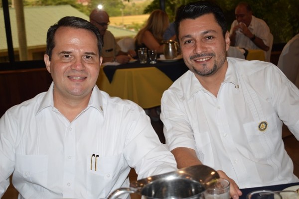 Juan Carlos Gamero y Alex Erazo.