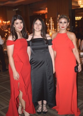 Laralissa Montealegre, Arianna Montealegre y Laralissa Ayestas