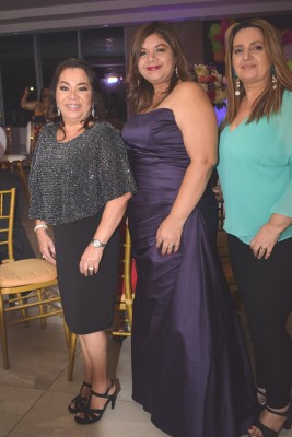 Leda Barahona, Leydi Agurcia y Sherly Paz