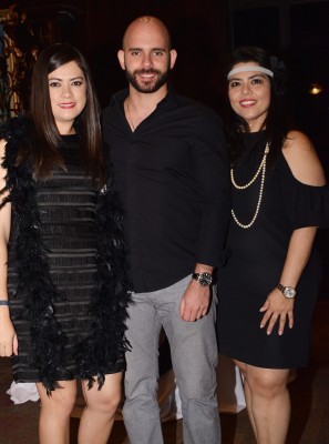 Lizeth Altamirano, Anton Fanous y Alejandra Cruz