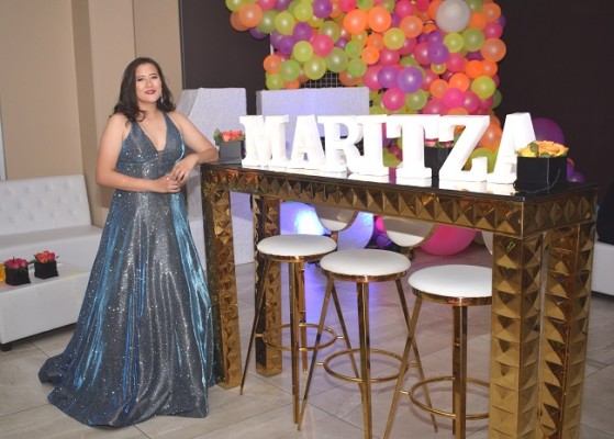 Maritza Barahona Leiva en sus XV primaveras