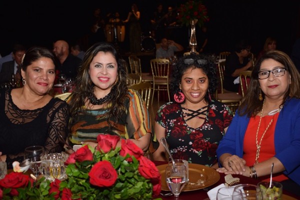 Yanina Romero, Alma Ondina Matute, Kendra Ardón y Deysi Bonilla.