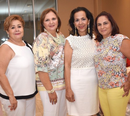 Rosy Méndez, Ana Leyla Sikaffy, Loreth Kawas y Fabiana Soto.