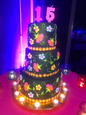 El fenomenal y llamativo pastel de cumpleaños de Letizia ocupó un lugar especial en su celebración