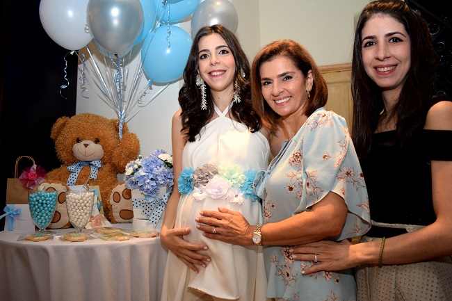 La belleza maternal de Andrea de Monterroso en su baby shower