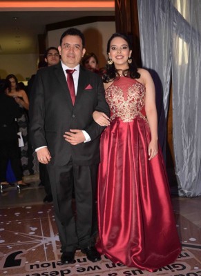 Cristina Mejía y su padre, Juan José Mejía