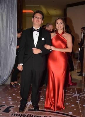 José Roberto Tinoco y su hermana, Alexandra Tinoco