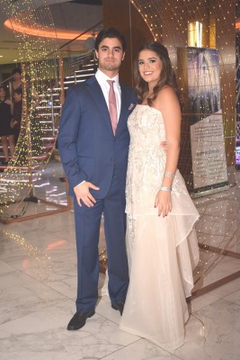 Juan Fernando Andonie y Tricia Matuty