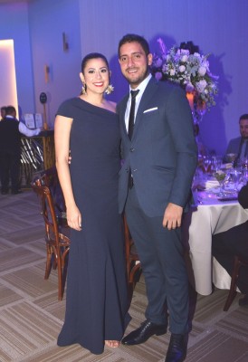 Michelle Marzan y Pablo Suazo