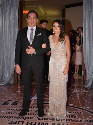 Roberto Villela y su encantadora hija, Marielle Villela