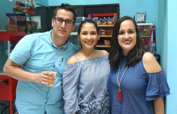 Sergio Granados, Alejandra de Granados y Cinthia Granados