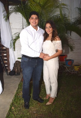 David Orellana y Estefany Villela