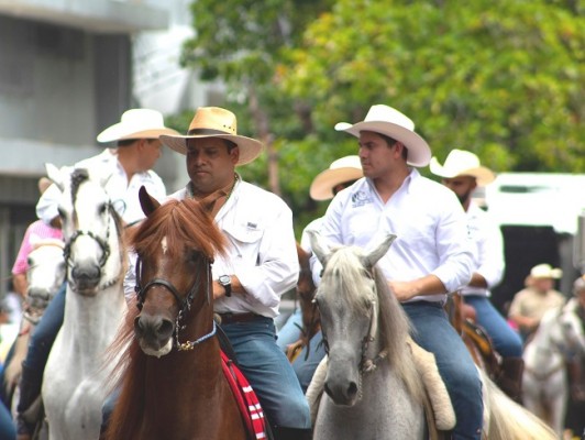 Joaquin Edgardo Verdial Bogran en el desfile de la AGAS