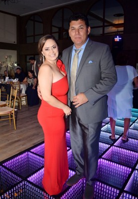 Maris Castro y Edwin Ramírez