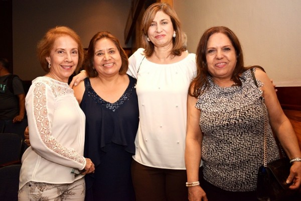 Rebecca Verdial, Celia Pinto, Yadira Andino y Siham Zummar.