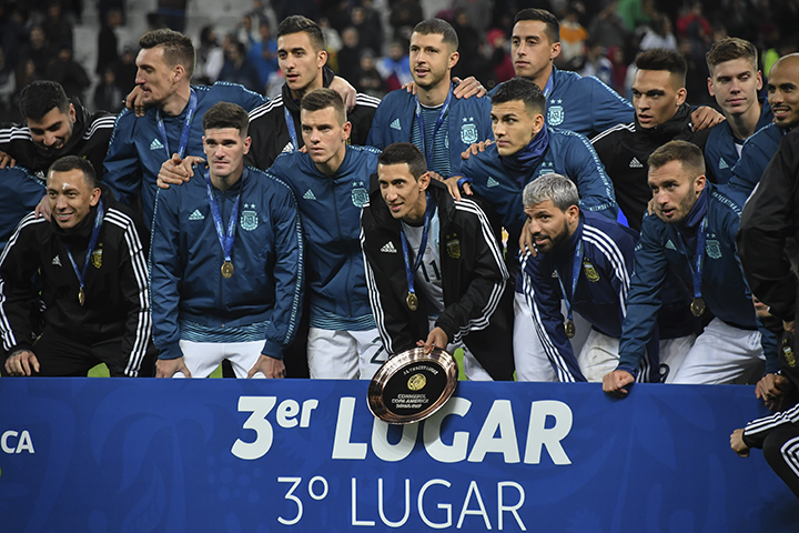 Argentina se queda con el tercer lugar de la Copa América Brasil-2019