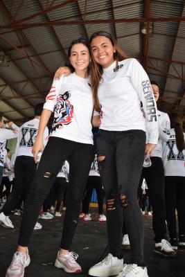 Daniela Segura y Sofía Juárez.