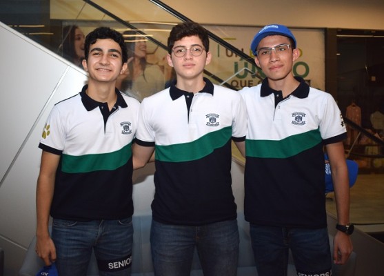 Gabriel Abuid, Ramzy Larach y Carlos Cantillano.