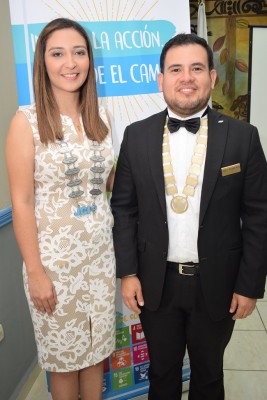 Laura Fajardo y Lester Herrera