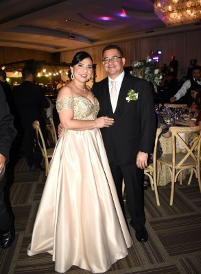 Los padrinos de boda, Juana Jaar y Erick Lupi