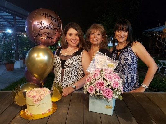 Ruth Pérez, Azucena de Perez y Teresa de Rivera, celebrando el cumple de una de las wedding planner más exitosas de la city FELICIDADES RUTH!!