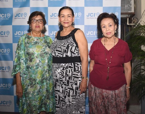 Sandra Galindo, Ana Gloria y Maria del Carmen Funez