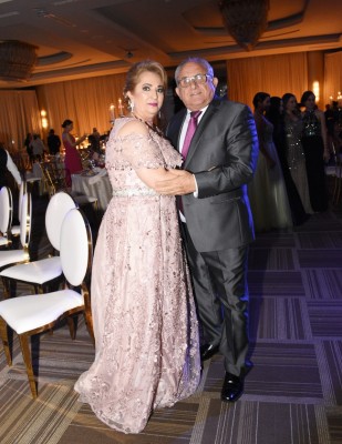 Yolanda Ganineh y su esposo, Munir Ganineh