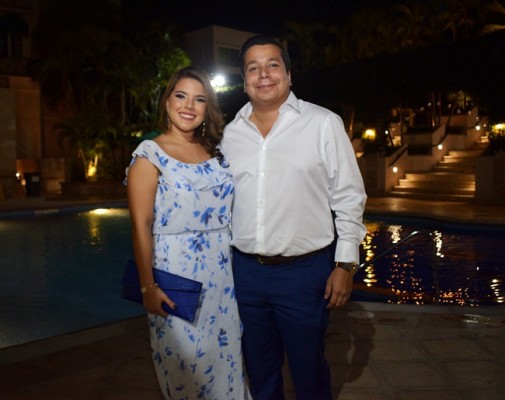 Andrea Restrepo y Luis Canales