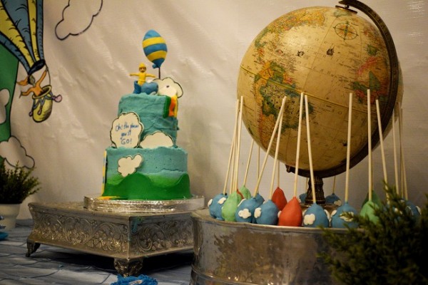 Pastel en el baby shower de Eva Vipond-Barletta