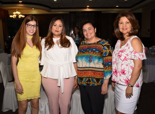 Evelyn Casco, Daniela Boquín, Gabriela Guzmán y Lizeth Miranda