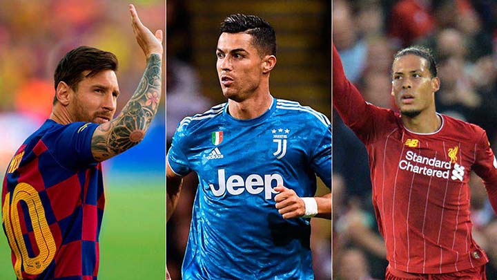 Cristiano, Messi y Van Dijk, repiten de nuevo como finalistas al premio FIFA “The Best”