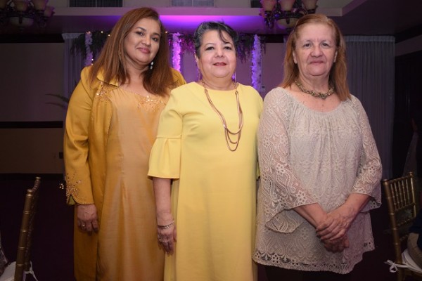 Sandra Nuñez, Martha Guerra y Ondina Figueroa.