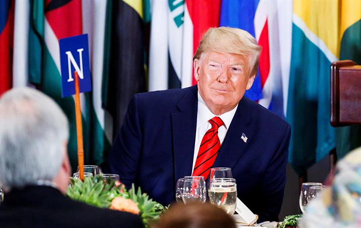 Trump tacha de “acoso presidencial” y “caza de brujas” el anuncio de un juicio político en su contra