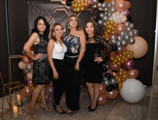 Wendolyn Padilla, Susana Tróchez, Karla Sosa y Emely Palma