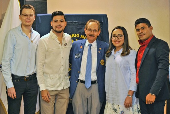 Cálido encuentro fraternal del Club Rotario Merendón