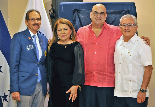 Cálido encuentro de proyección social realizó el Club Rotario Merendón