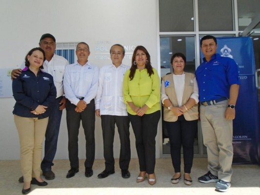 Autoridades japonesas y hondureñas inauguran la Policlínica de Lepaera