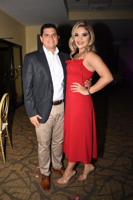 Carlos Arturo Faraj y Gissel Bonilla