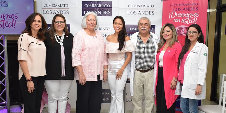 Comisariato Los Andes lanza campaña de prevención contra el cáncer de mama