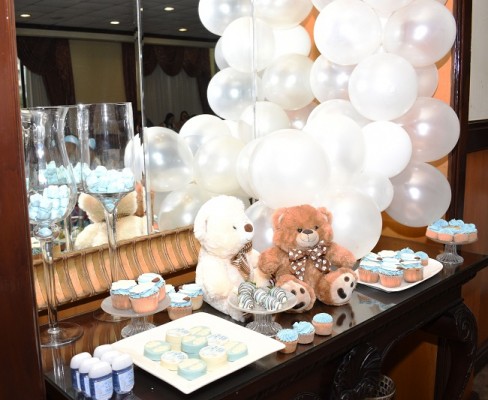 La encantadora decoración dispuesta para el baby shower de Carmen Emilia resultó perfecta para la celebración