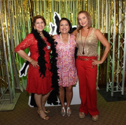 Esther Anino, Leticia Beauth y Janibel Pineda