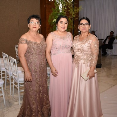 Gloria Castellanos, Claudia Antúnez y Alejandrina Orellana